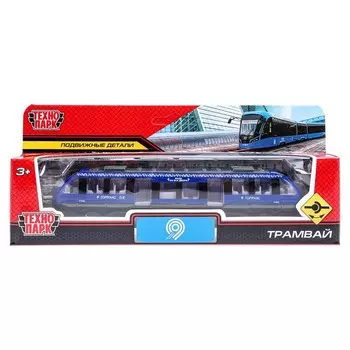 Машина металлическая МЕТРОПОЛИТЕН, Технопарк 1079WB-BU