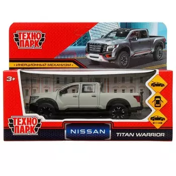 Машина металлическая NISSAN, Технопарк TITAN-13MAT-GY