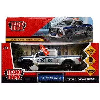 Машина металлическая NISSAN, Технопарк TITAN-13SLPOL-SL