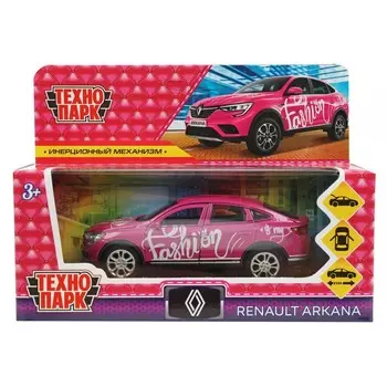 Машина металлическая RENAULT, Технопарк ARKANA-12GRL-PK