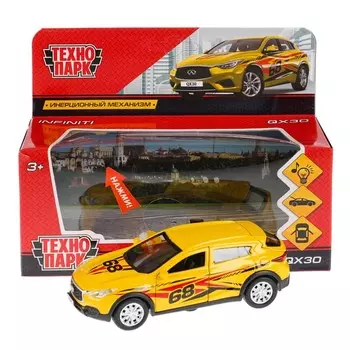 Машина металлическая с функциями "свет" или "звук" NISSAN, Технопарк QX30-S-SL