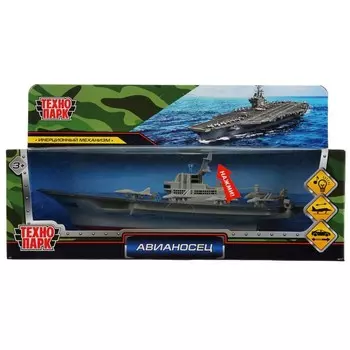 Машина металлическая с функциями "свет" или "звук" Технопарк FY015-22SLMIL-GY