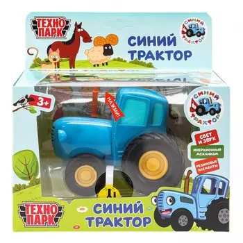 Машина металлическая с функциями "свет" или "звук" Технопарк BLUTRA-11SL-BU