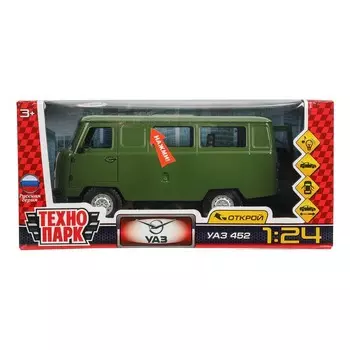 Машина металлическая с функциями "свет" или "звук" UAZ, Технопарк FY2418