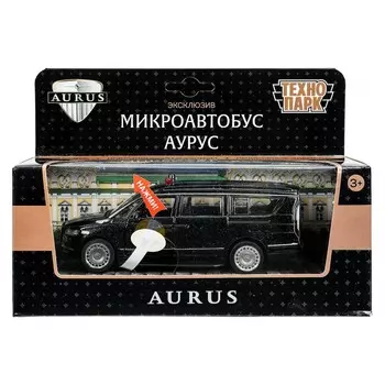 Машина металлическая с функциями "свет" или "звук" Технопарк ARSENAL-143SL-BK