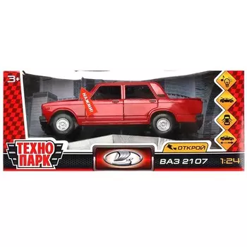 Машина металлическая с функциями "свет" или "звук" LADA, Технопарк FY2407