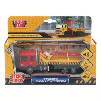 Машина металлическая с функциями "свет" или "звук" Технопарк 151B3-R