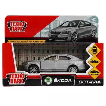 Машина металлическая SKODA, Технопарк OCTAVIA-SL