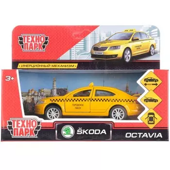 Машина металлическая SKODA, Технопарк OCTAVIA-T