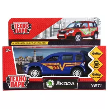 Машина металлическая SKODA, Технопарк YETI-S