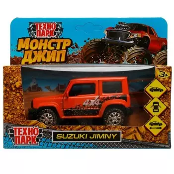 Машина металлическая SUZUKI, Технопарк JIMNY-12MUD-OG