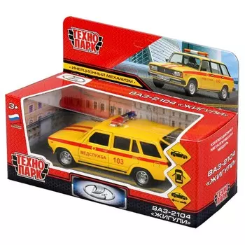 Машина металлическая Технопарк 2104-12AMB-YE