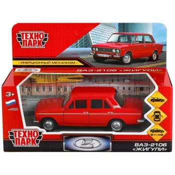 Машина металлическая Технопарк 2106-12-RD