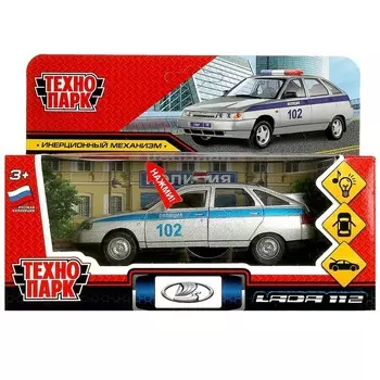 Машина металлическая Технопарк 2112-12SLPOL-SR