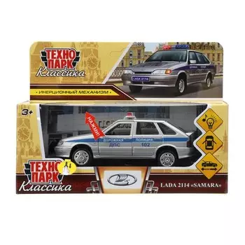 Машина металлическая Технопарк 2114-12SLPOL-SR