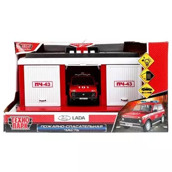 Машина металлическая Технопарк GARAGE-22SL1XCAR-FIR