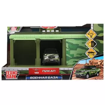 Машина металлическая Технопарк GARAGE-22SL1XCAR-MIL