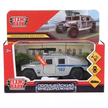 Машина металлическая Технопарк HUMVE-12SLPOL-SR