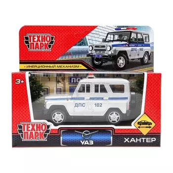 Машина металлическая Технопарк HUNTER-11POL-SR