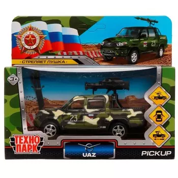 Машина металлическая Технопарк PICKUP-12MIL-CANGN