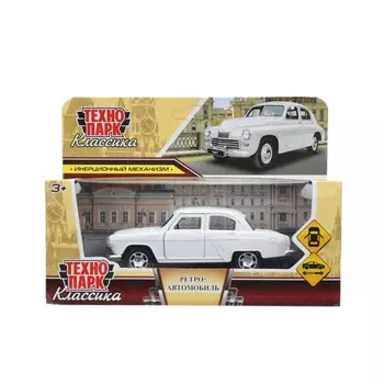 Машина металлическая Технопарк RETRODY-12-WH-WOD