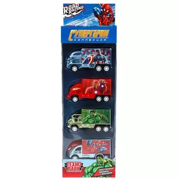 Машина металлическая Технопарк RR-SET-009-R