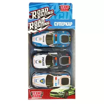 Машина металлическая Технопарк RR-SET-0113-R