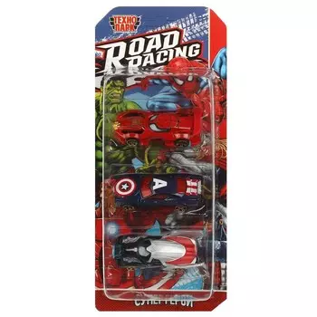 Машина металлическая Технопарк RR-SET-0120-R