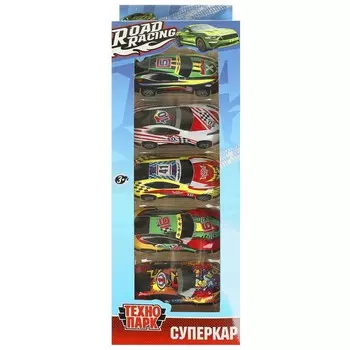 Машина металлическая Технопарк RR-SET-015-R