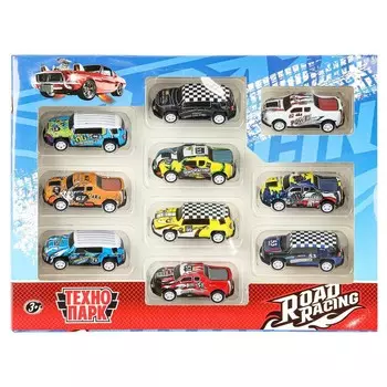 Машина металлическая Технопарк RR-SET-0177-R