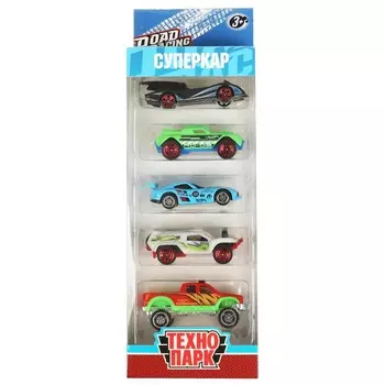 Машина металлическая Технопарк RR-SET-047-R