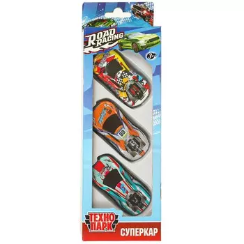 Машина металлическая Технопарк RR-SET-077-R