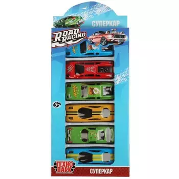 Машина металлическая Технопарк RR-SET-105-R