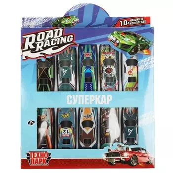 Машина металлическая Технопарк RR-SET-119-R