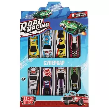 Машина металлическая Технопарк RR-SET-178-R