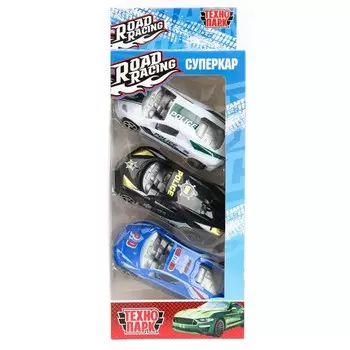 Набор металлических машин Технопарк RR-SET-2394928-R