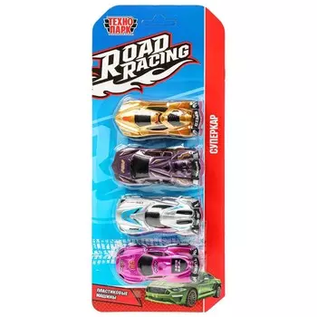 Машина металлическая Технопарк RR-SET-С0101-R