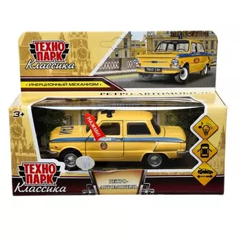 Машина металлическая Технопарк ZAZ968A-12SLPOL-YE