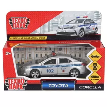 Машина металлическая TOYOTA, Технопарк COROLLA-P