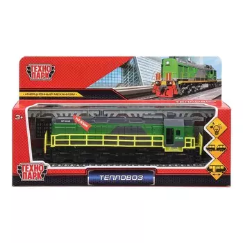 Машина металлическая ТРАНСМАШХОЛДИНГ, Технопарк LOCOTEM18B-19SL-GNYE