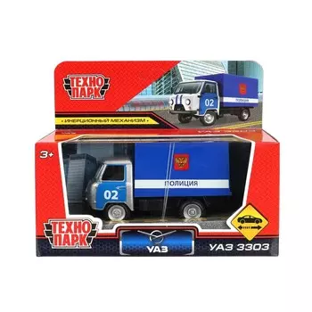 Машина металлическая UAZ, Технопарк A1268510K-W-R