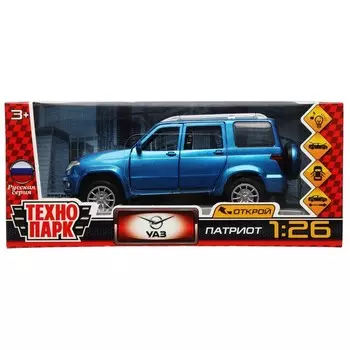 Машина металлическая UAZ, Технопарк PATRIOT-124SL-BU