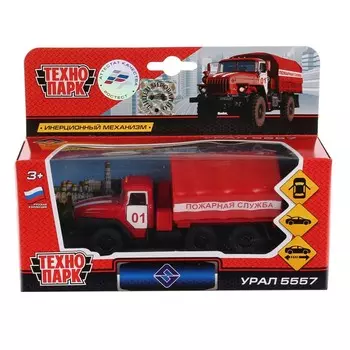 Машина металлическая УРАЛ, Технопарк SB-15-35-T11-WB