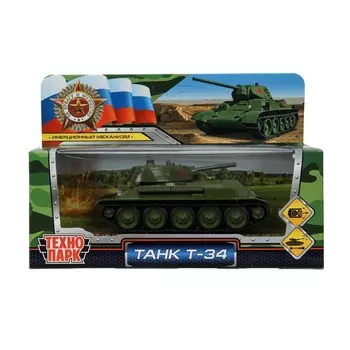 Машина металлическая УРАЛВАГОНЗАВОД Т-90, Технопарк T34-12-GNST