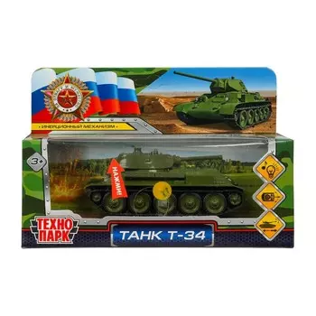 Машина металлическая УРАЛВАГОНЗАВОД Т-90, Технопарк T34-12SL-GN