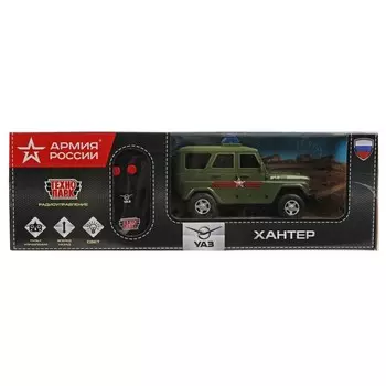 Машина радиоуправляемая Технопарк HUNTER-15RCARR-GN