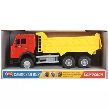 Машина самосвал свет+звук, открыв
