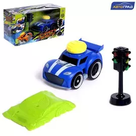 Машина со светофором