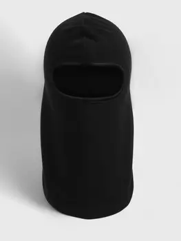 Маска-балаклава, флис, размер универсальный, черная