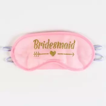 Маска для сна для девичника bride
